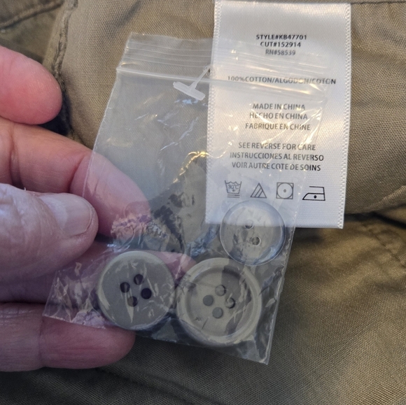 Kut From The Kloth Women's Pants Sz 8 All Cotton Beige Taper Leg Casual Comfort - Picture 13 of 15